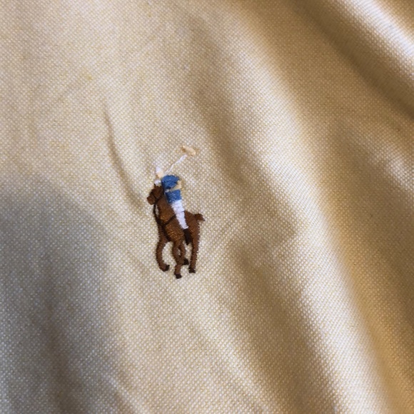 Yellow Ralph Lauren button down - Picture 2 of 3